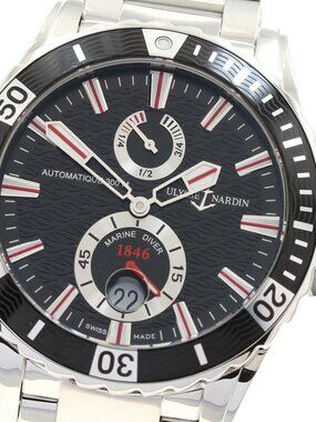 Ulysse Nardin Marine diver 263-10 Date black Dial Automatic Men's Watch